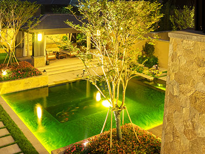 Pool or Pond Lighting